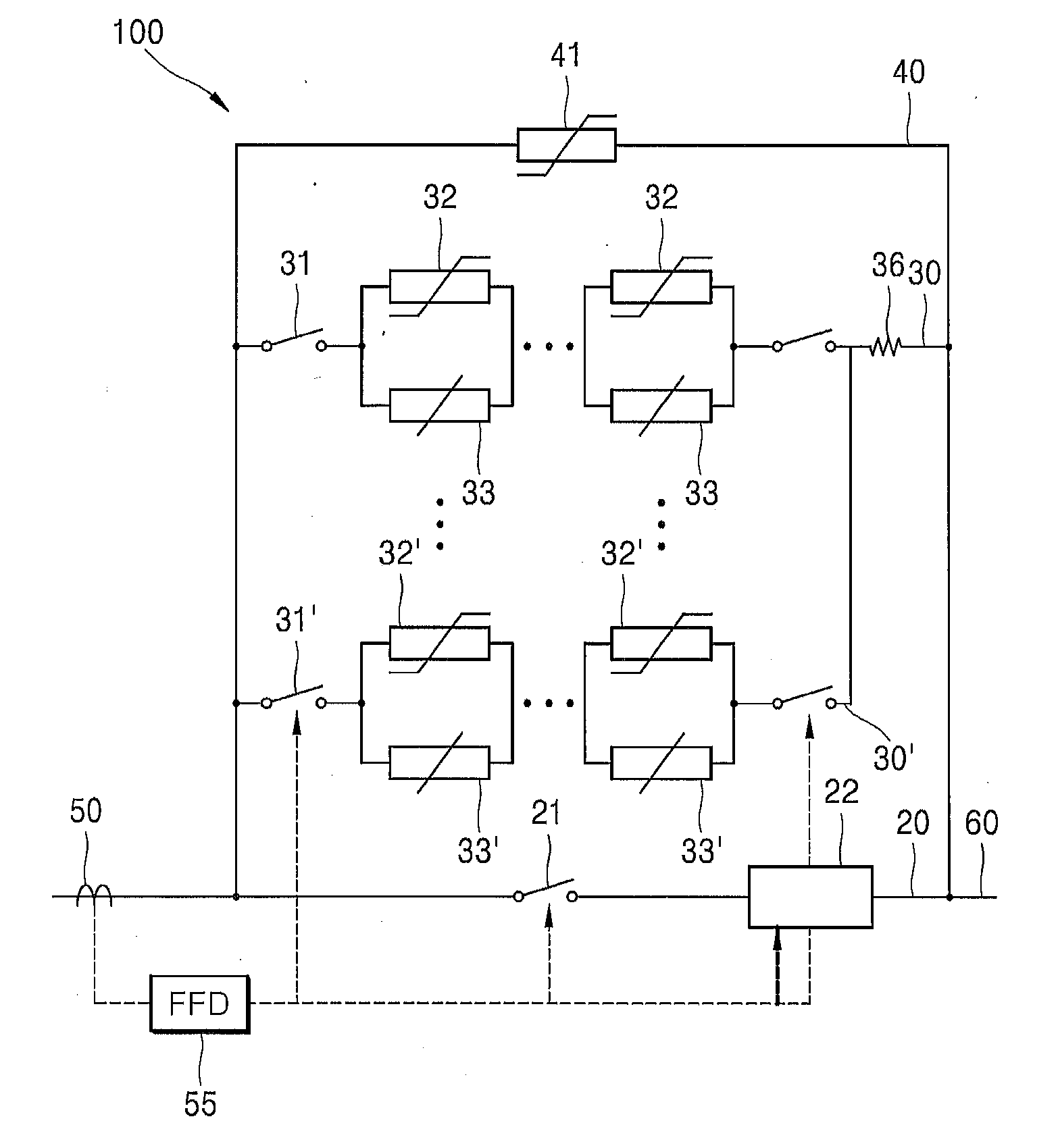 Direct current circuit breaker and method using the same