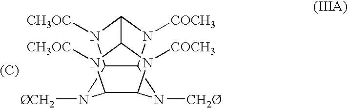 Polycyclic, polyamides as precursors for energetic polycyclic polynitramine oxidizers