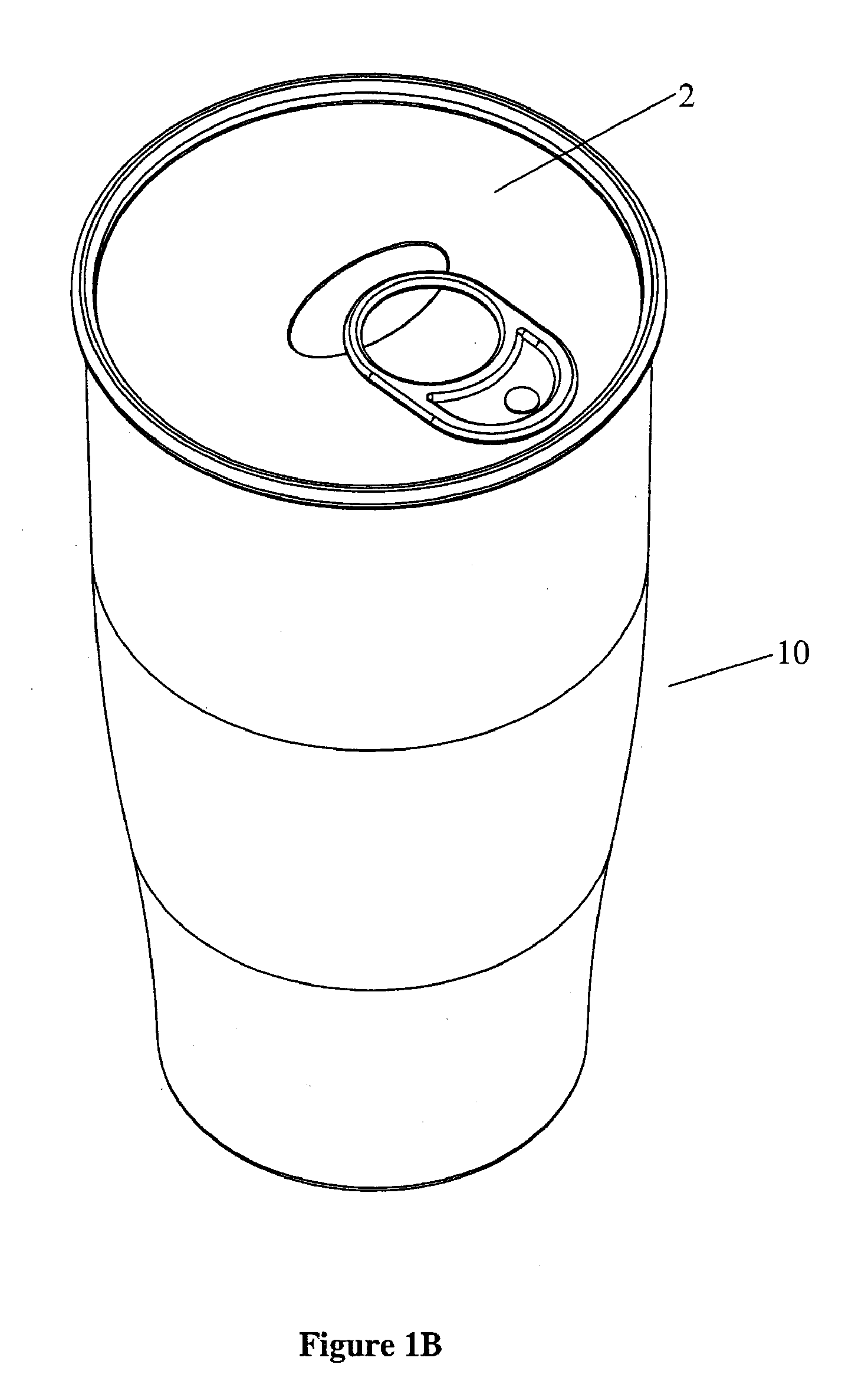 Self-heating container