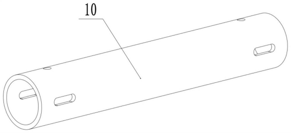 Assembly tool and assembly method for rudder shaft type component for ceramic-based composite aircraft