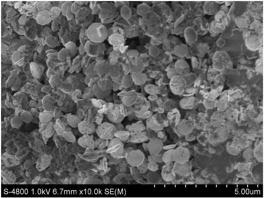 Preparation method of zinc oxide nanosheet for negative electrode of lithium-ion battery