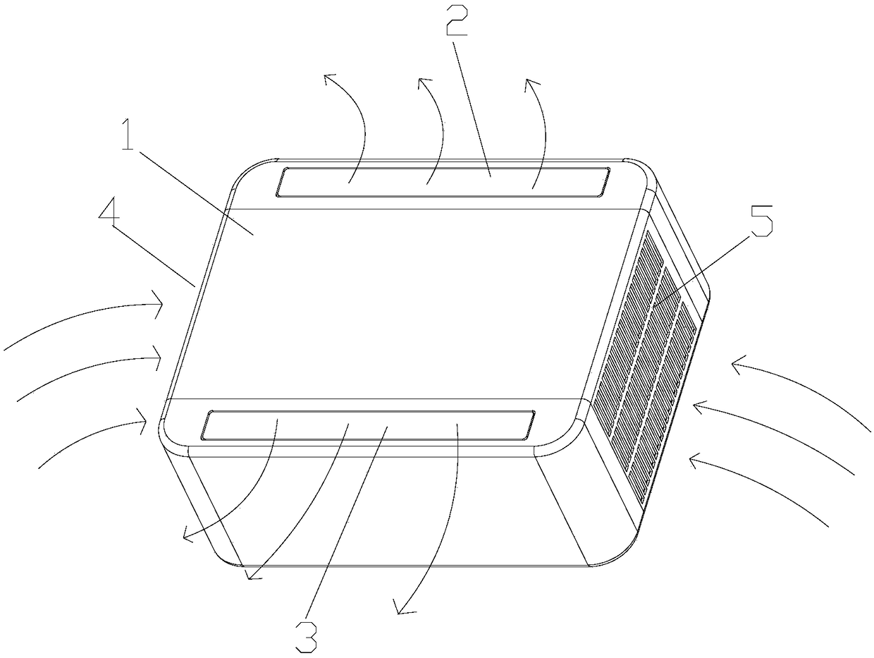 Air conditioner internal unit and air conditioner