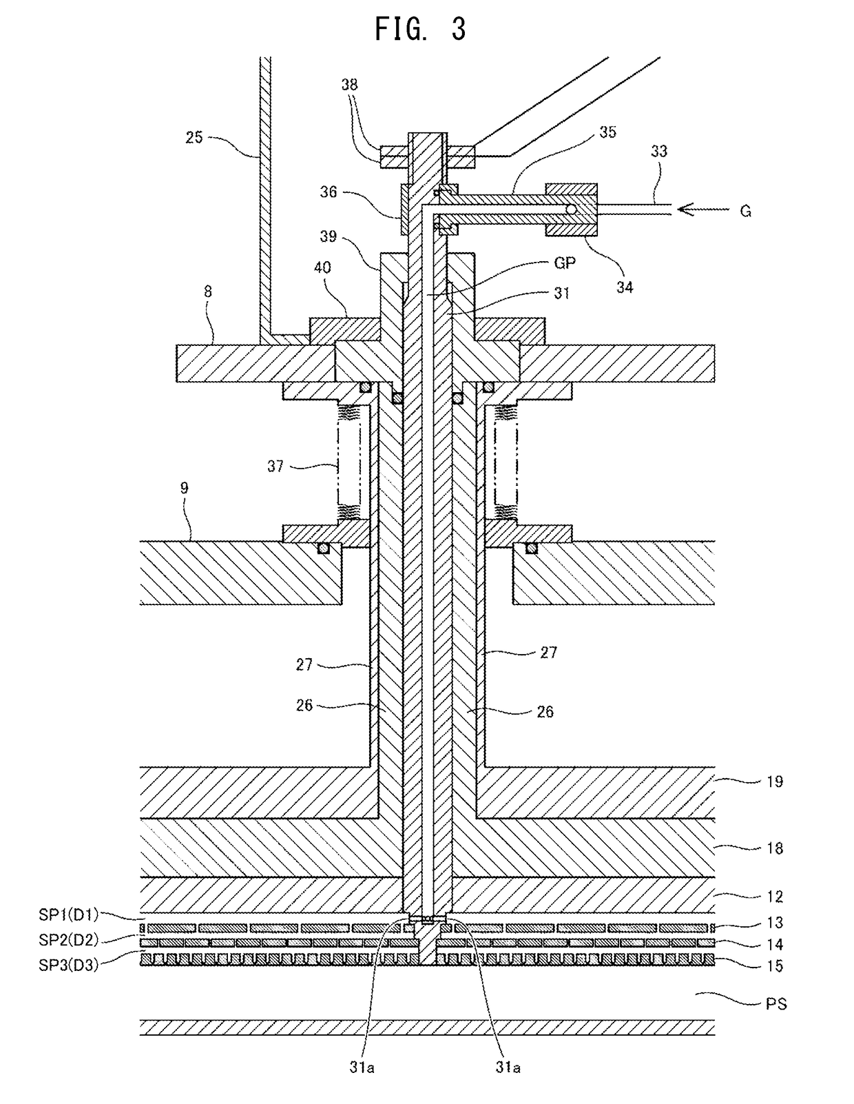 Plasma treatment device and structure of reaction vessel for plasma treatment