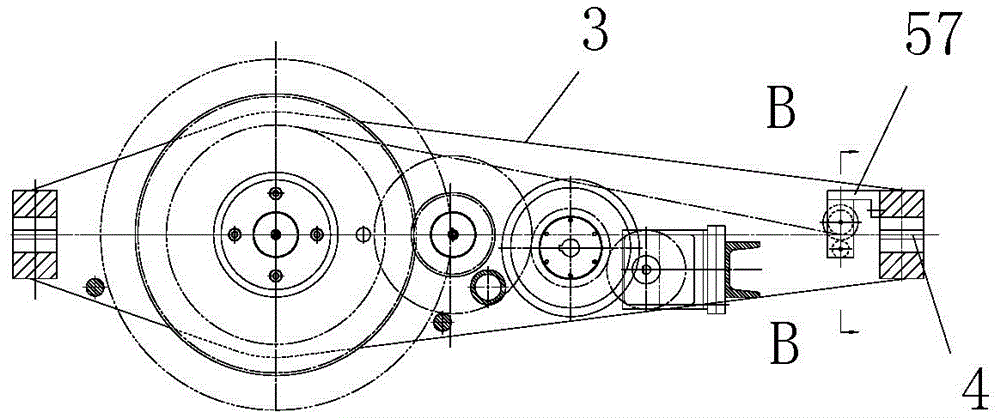 Tension control mechanism and cradle parts of multi-strand coil spring CNC machine tool