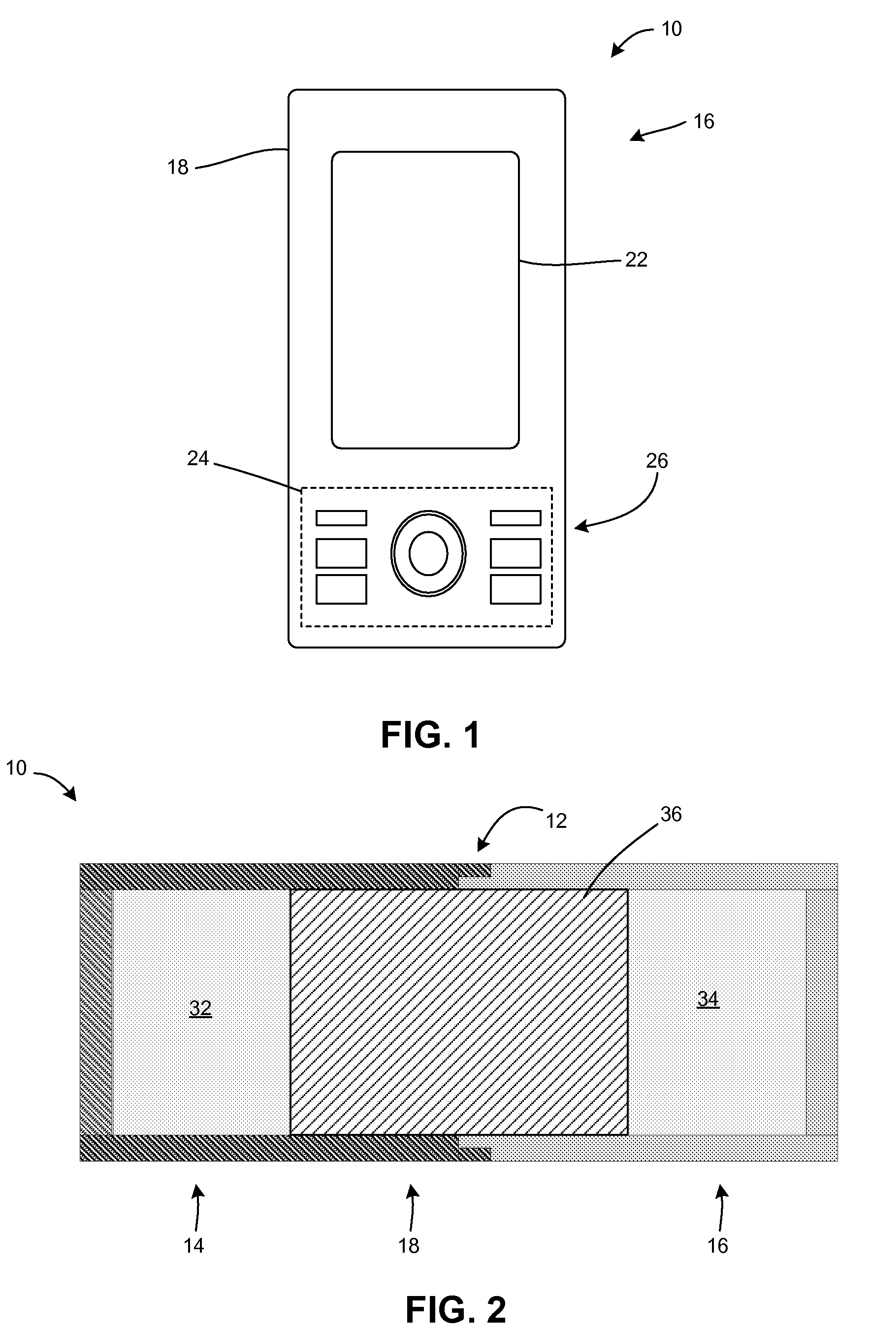 Portable communication device having an open channel hinge assembly