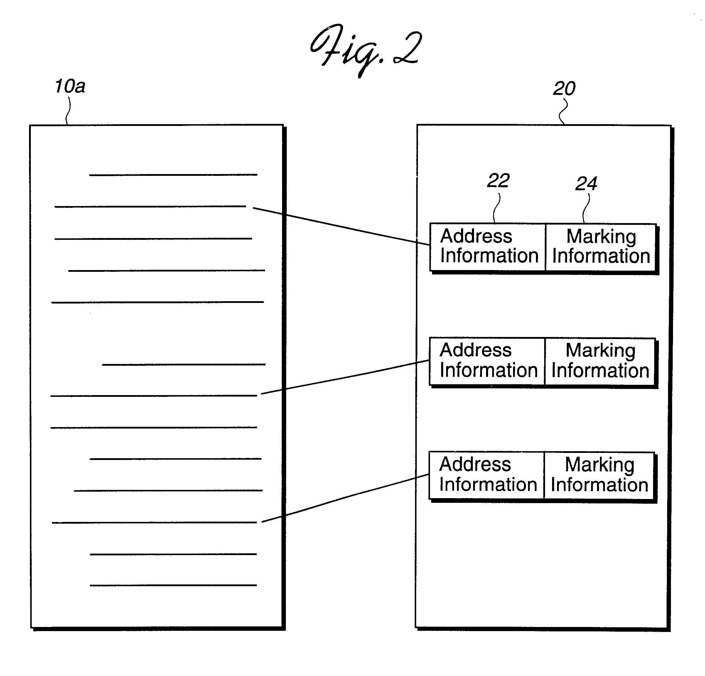 Method, system, and program for storing and retrieving markings for display to an electronic media file
