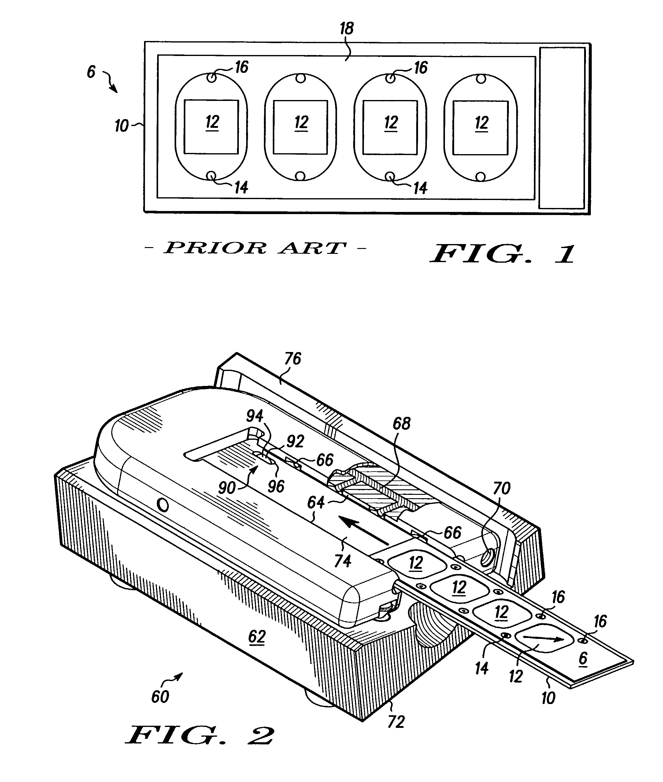 Biochip holder and method of collecting fluid