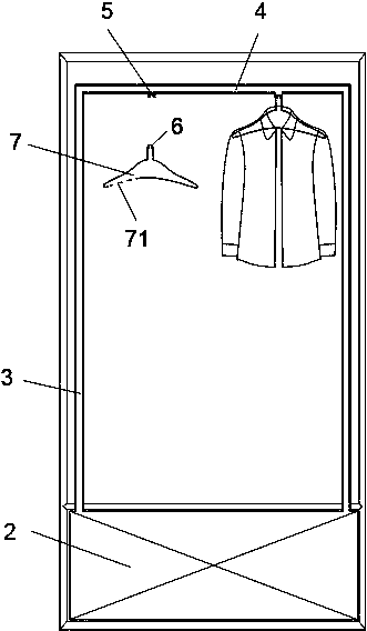 Fully automatic ironing-resistant drying wardrobe