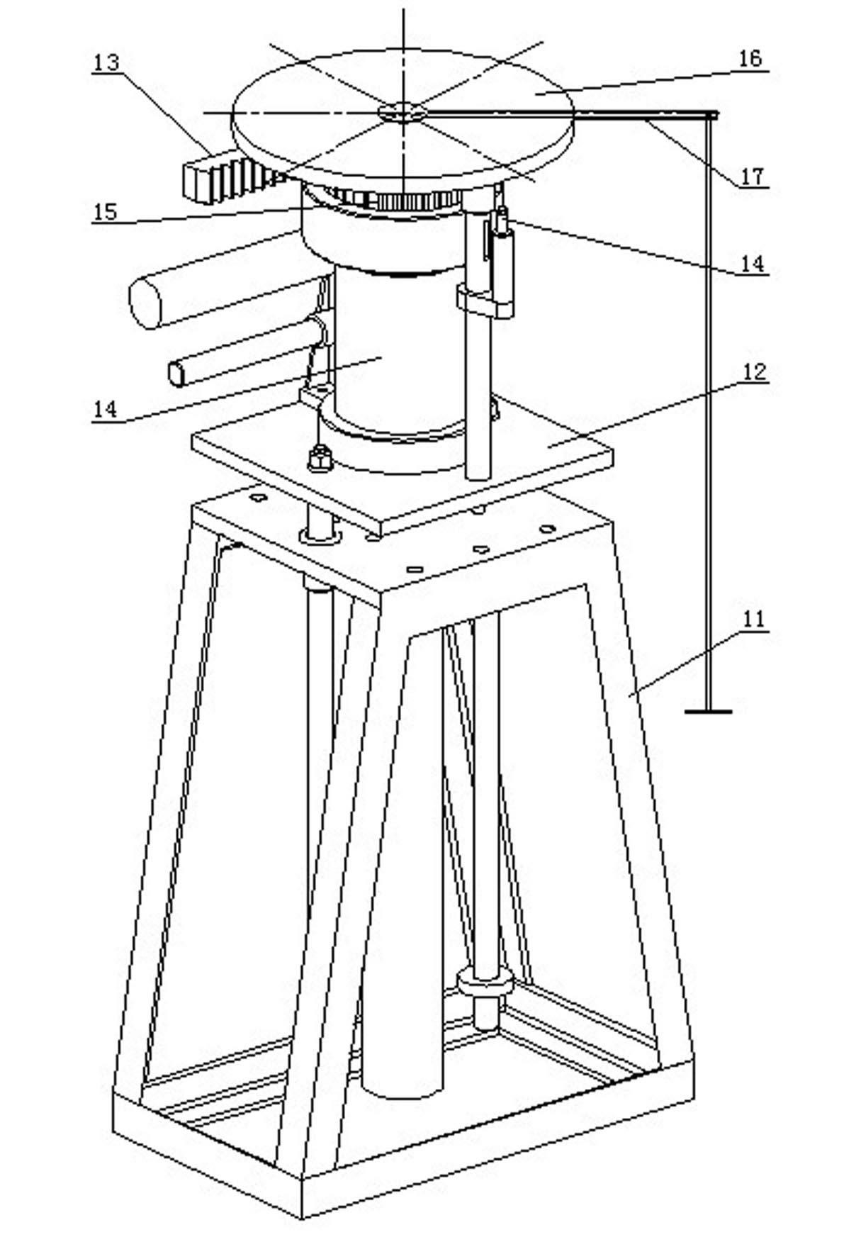 Production line for treating surface of annular piston