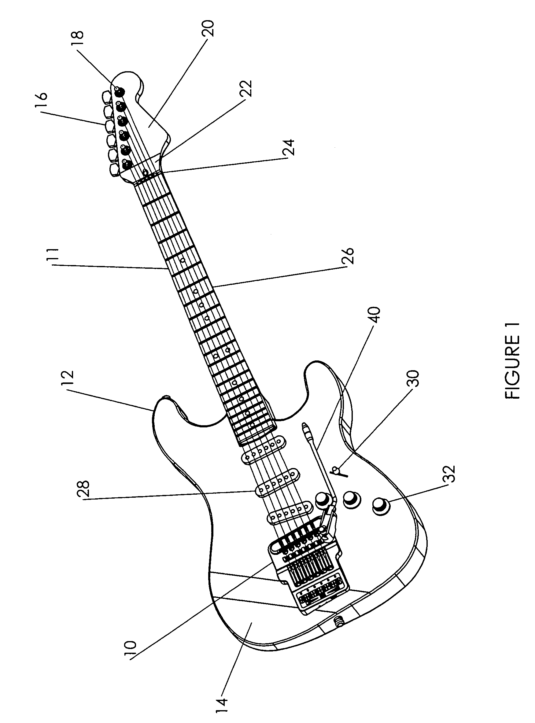Apparatus and method for self-tuning stringed musical instruments with an accompanying vibrato mechanism