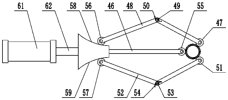 Centering accurate-grinding device for metal bobbin