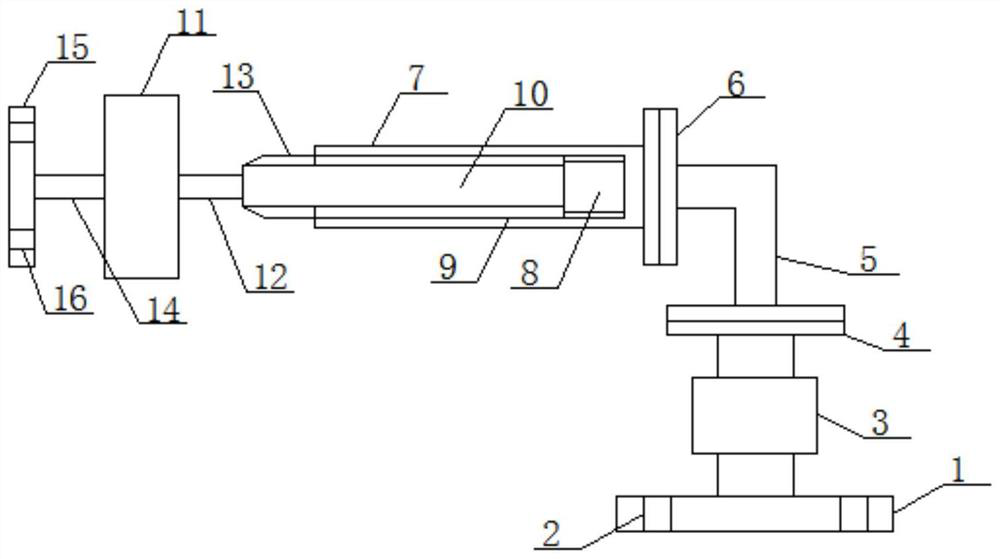 One-way rotary extruding device for textile fabric dewatering device