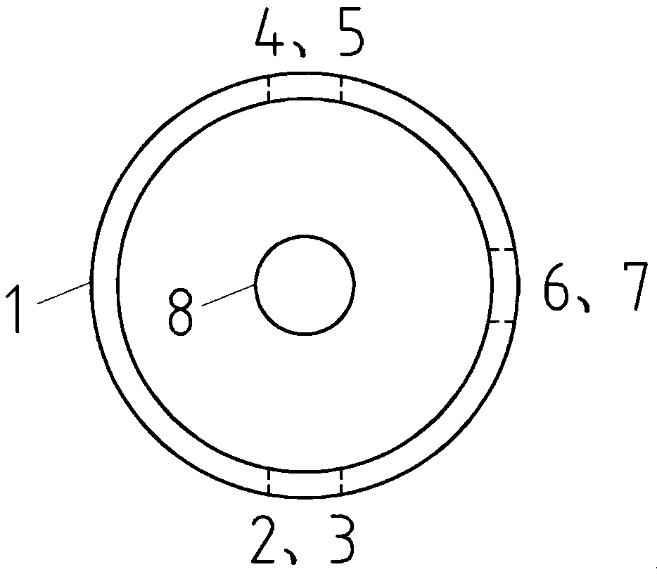 Recovering device for liquid pressure energy based on piston type liquid switcher