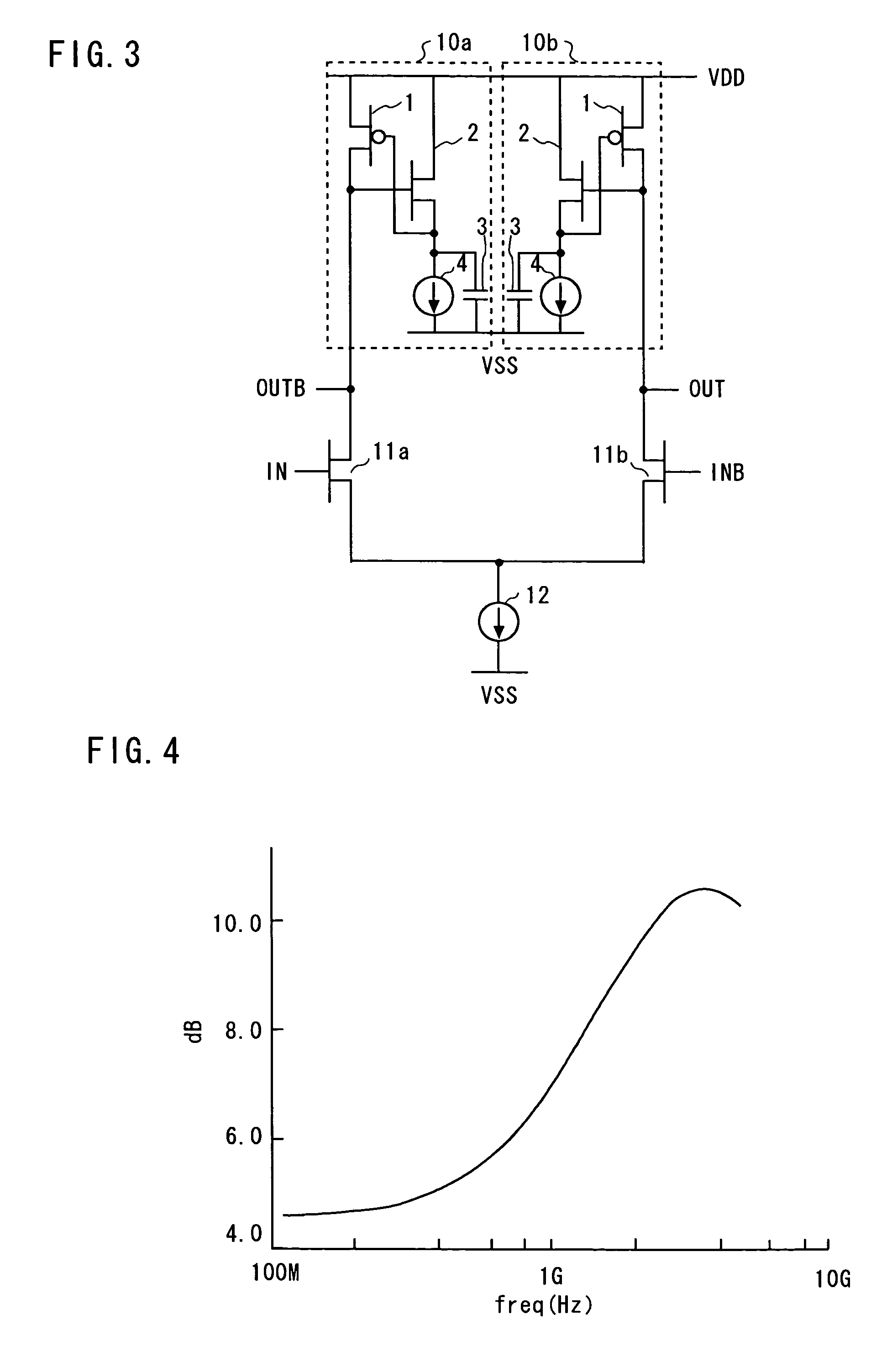 Active inductance circuit and differential amplifier circuit