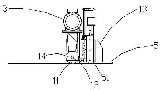 Combined type grinding head device