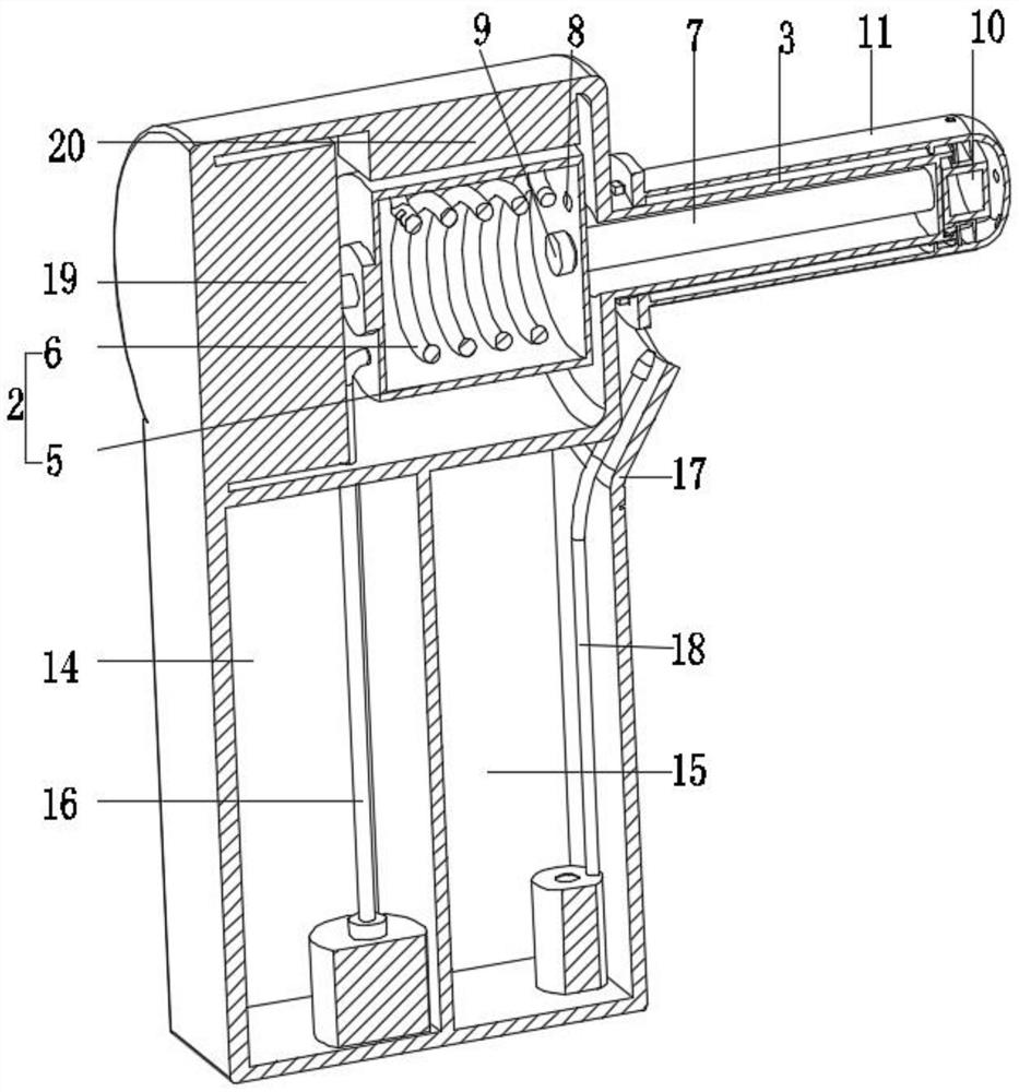 Gynecological nursing sterilizer with temperature control function