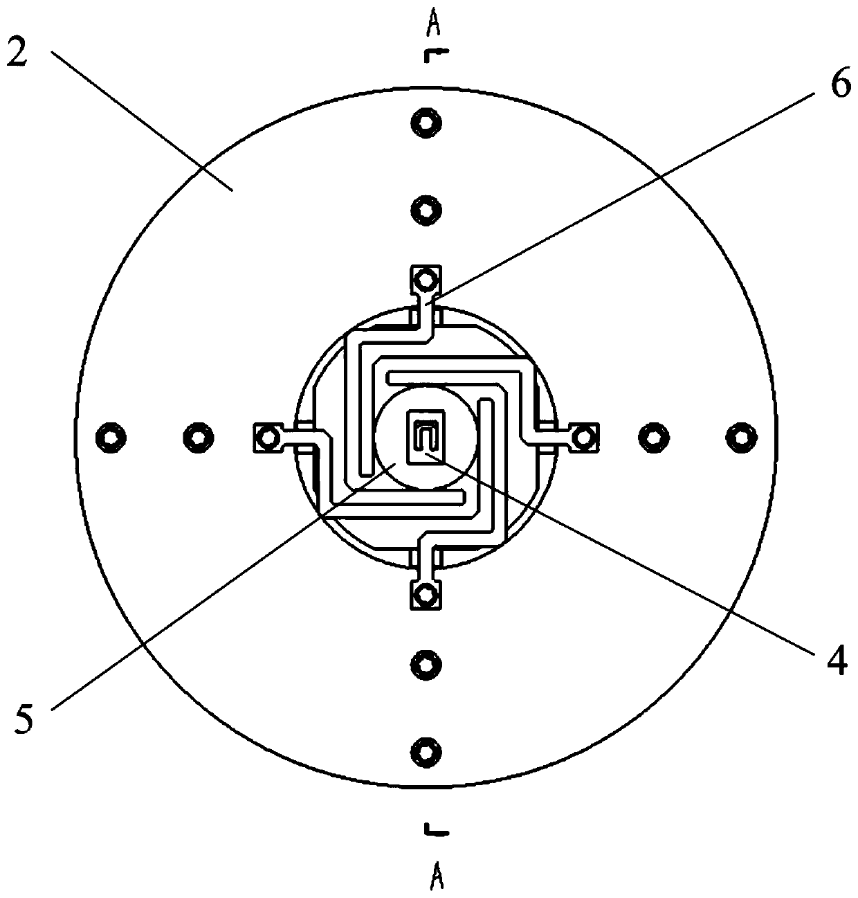 A mems microstructure four-axis base excitation device based on piezoelectric ceramics