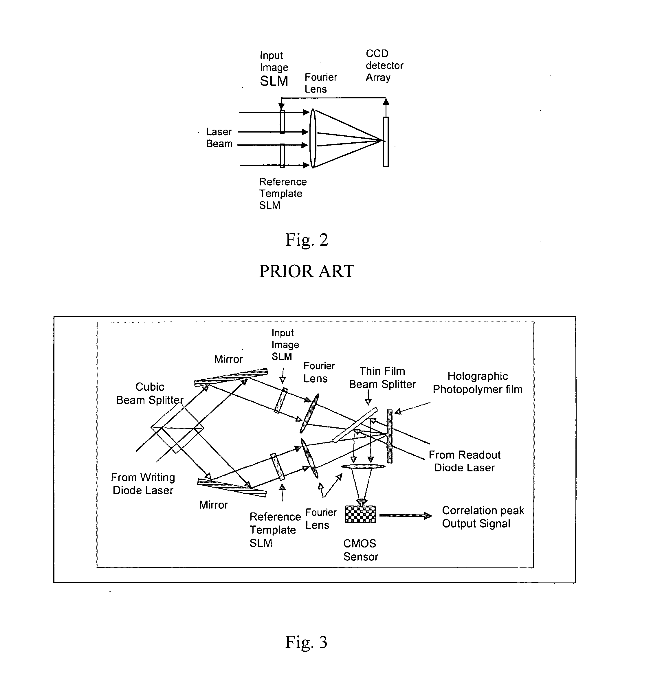 Real-time pattern recognition processor using holographic photopolymer and method of use thereof