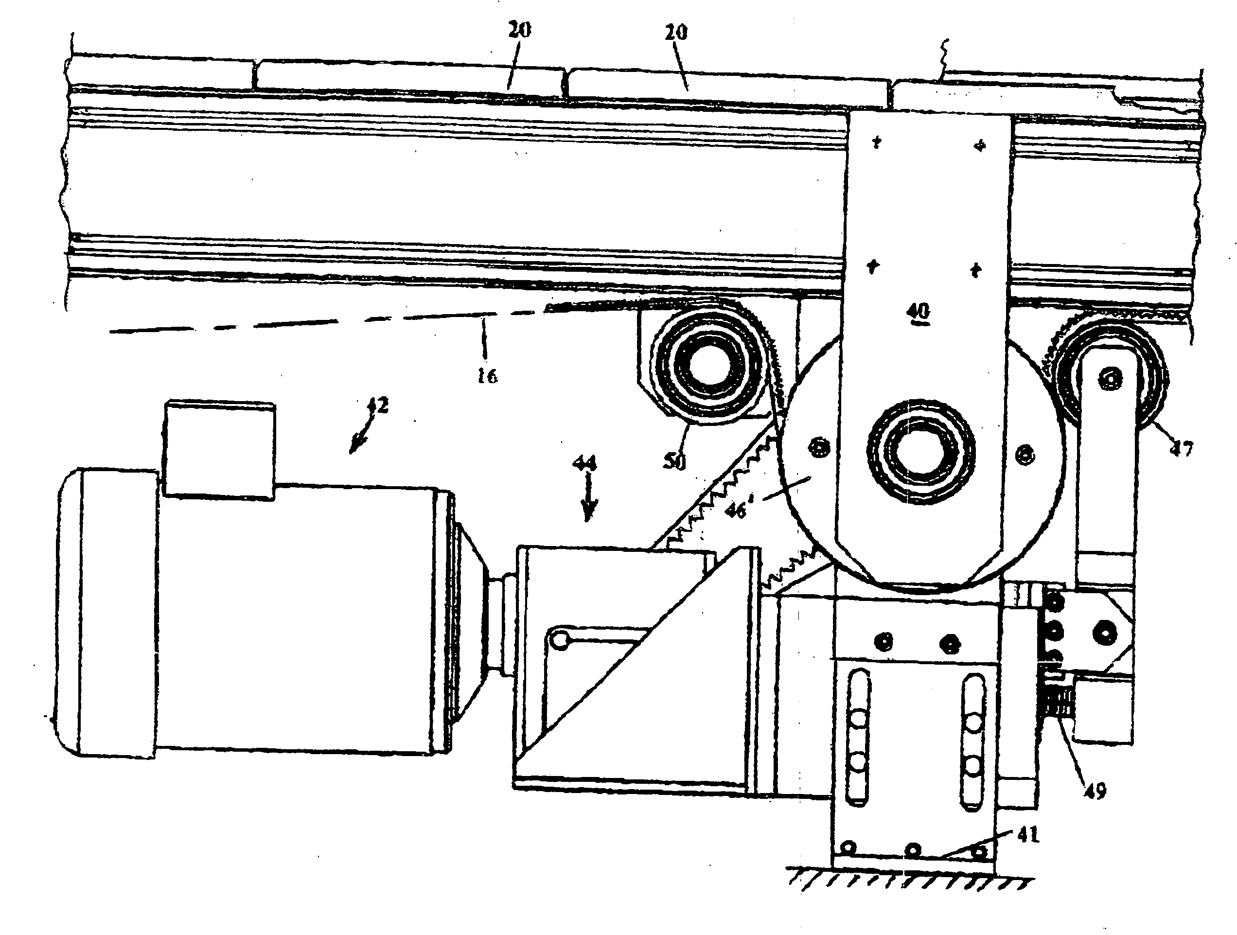 Vacuum belt conveyor system