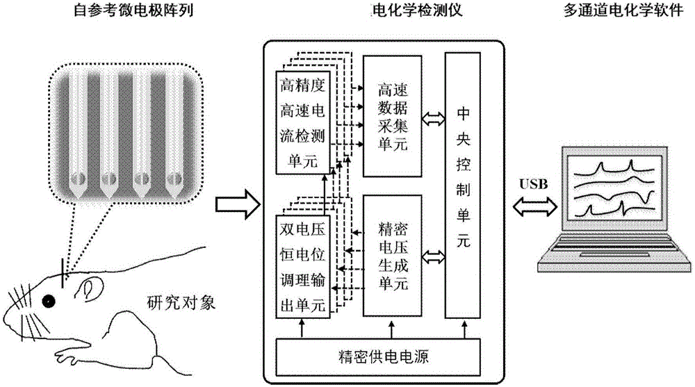 Electrochemical detecting system