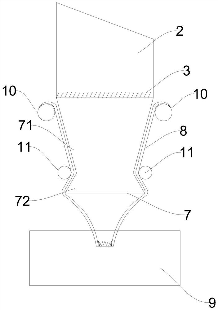 Automatic treatment system and method for nicotine production waste residues