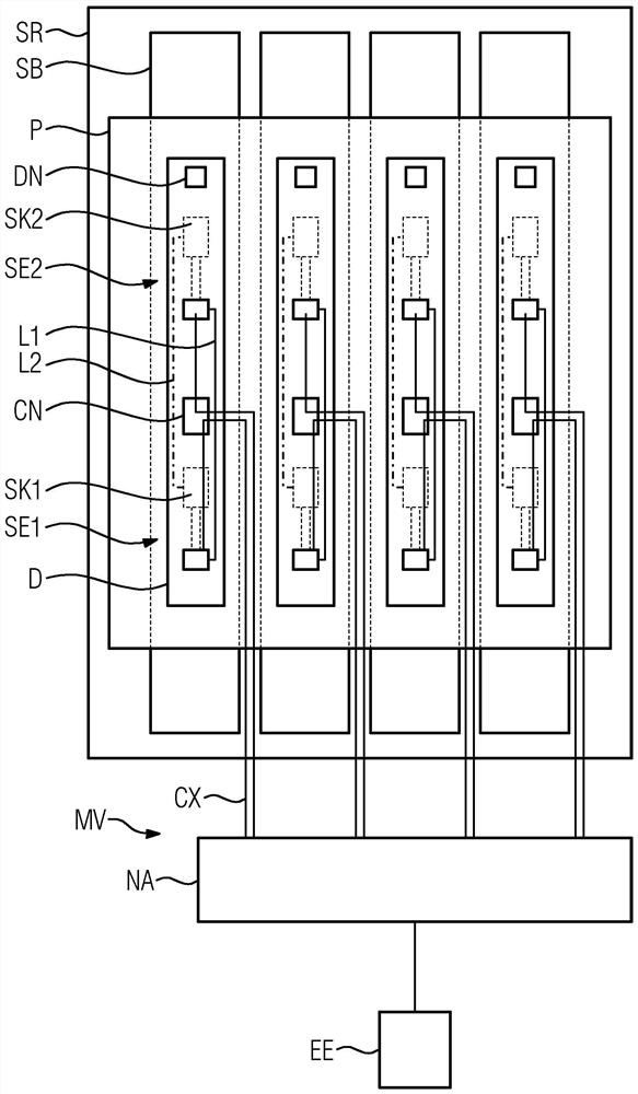 Computed tomography apparatus and method for determining its sliding contact operating state