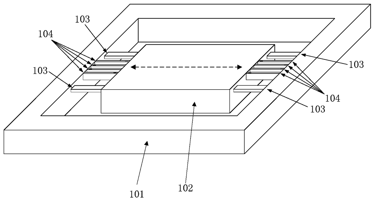 A piezoresistive acceleration sensor and its manufacturing method