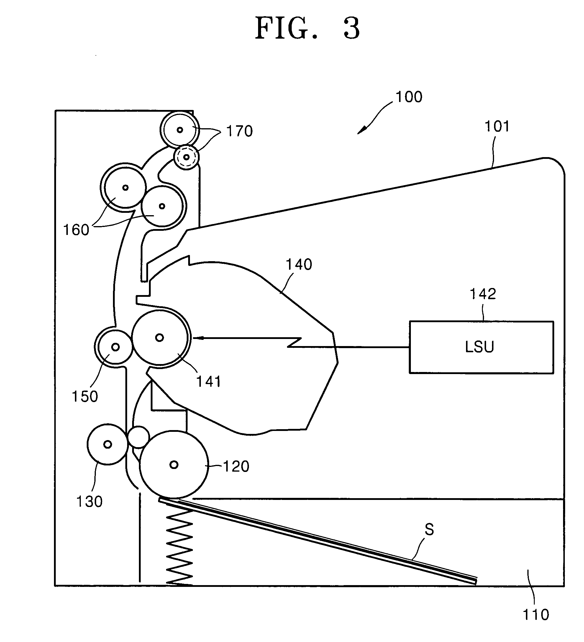 Paper discharge device and image forming apparatus having the same