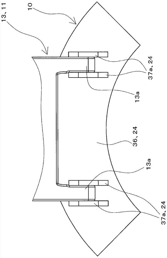 Disc brake pad and brake caliper device