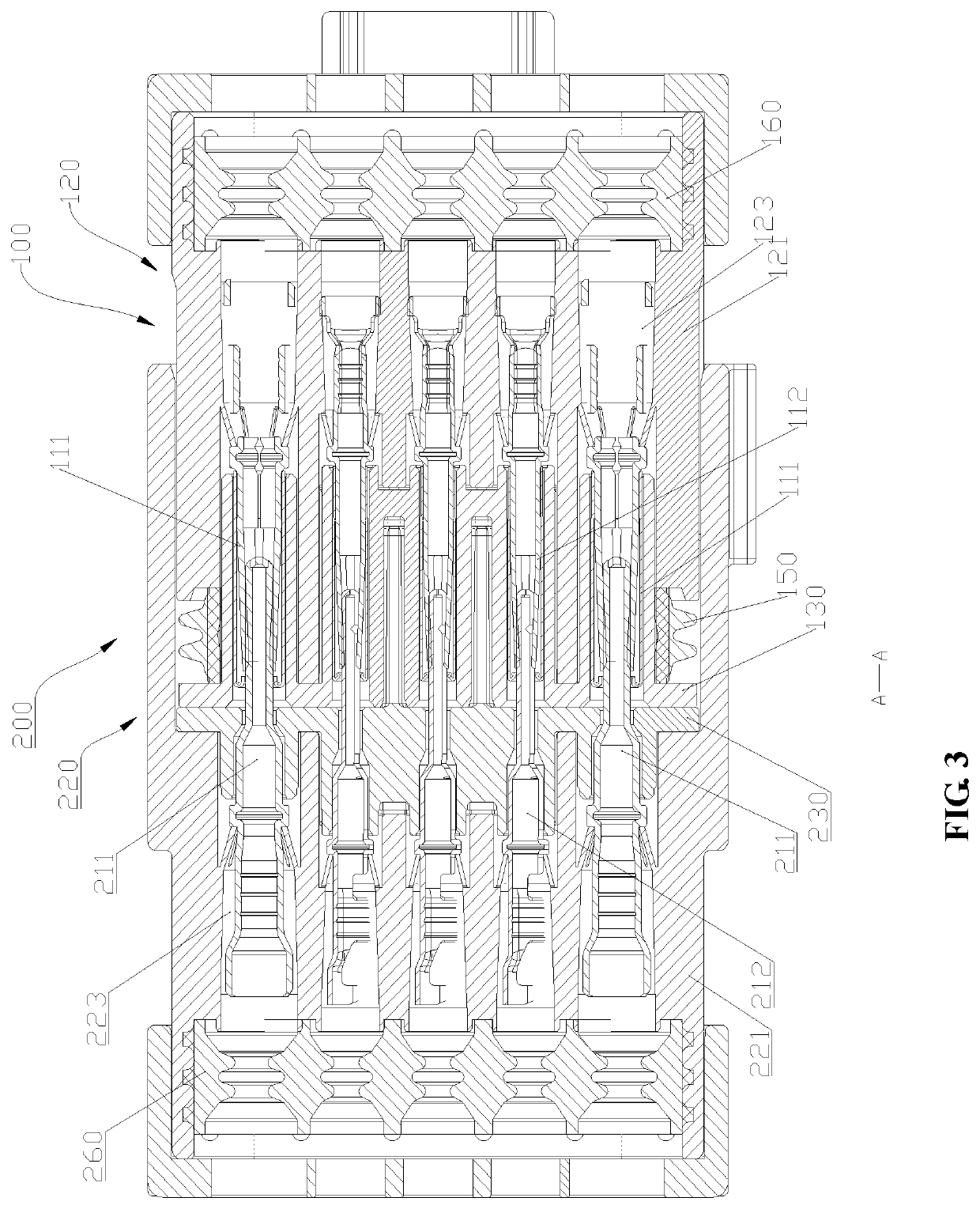 Connector and connector assembly for fixing connection terminals of different sizes