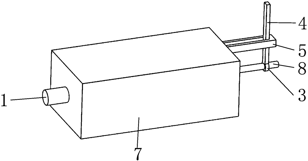 Gear transmission gearbox with gear collision preventing function