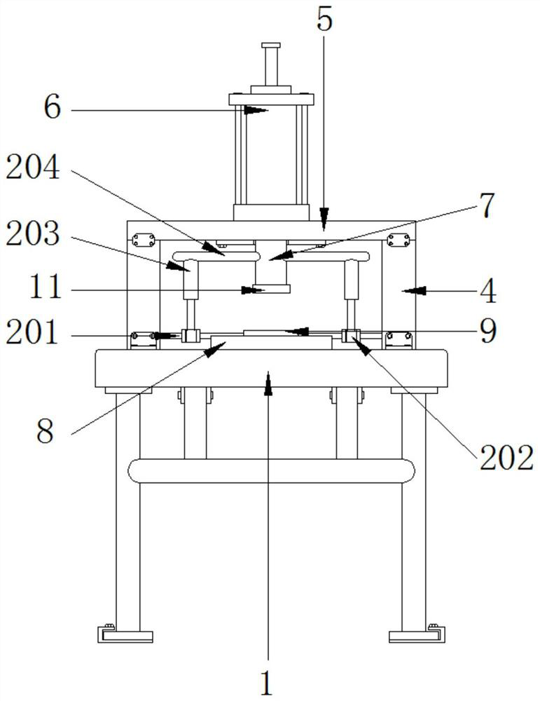 Overturning mechanism for bearing seat machining