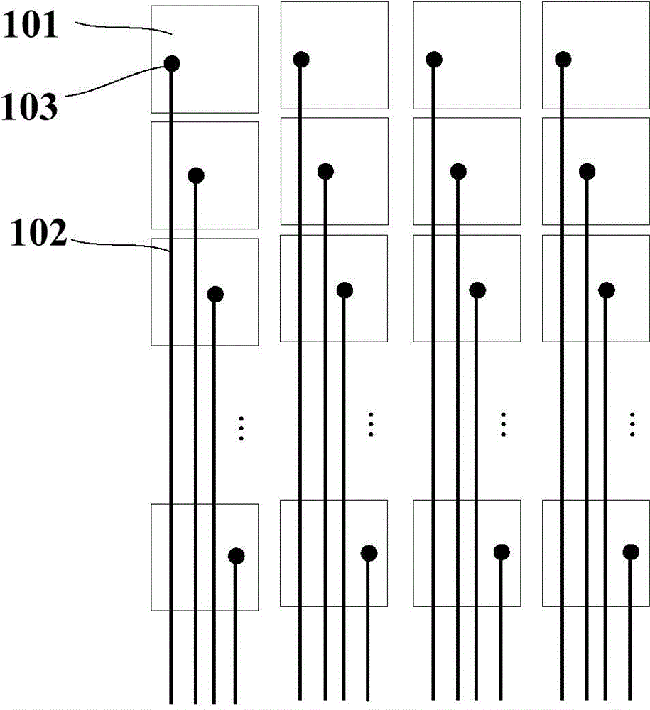 Array substrate, embedded touch screen and display device