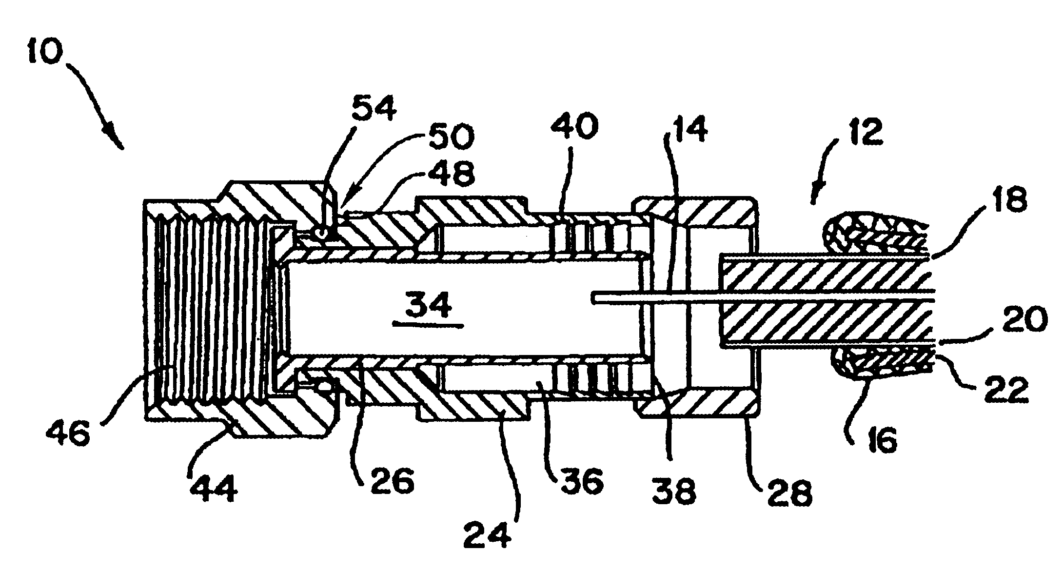 Connector and method of operation