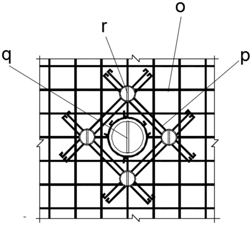 Regional bedding rock slope reinforcing and protecting structure