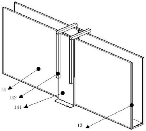 A seawater intrusion simulation test sand box