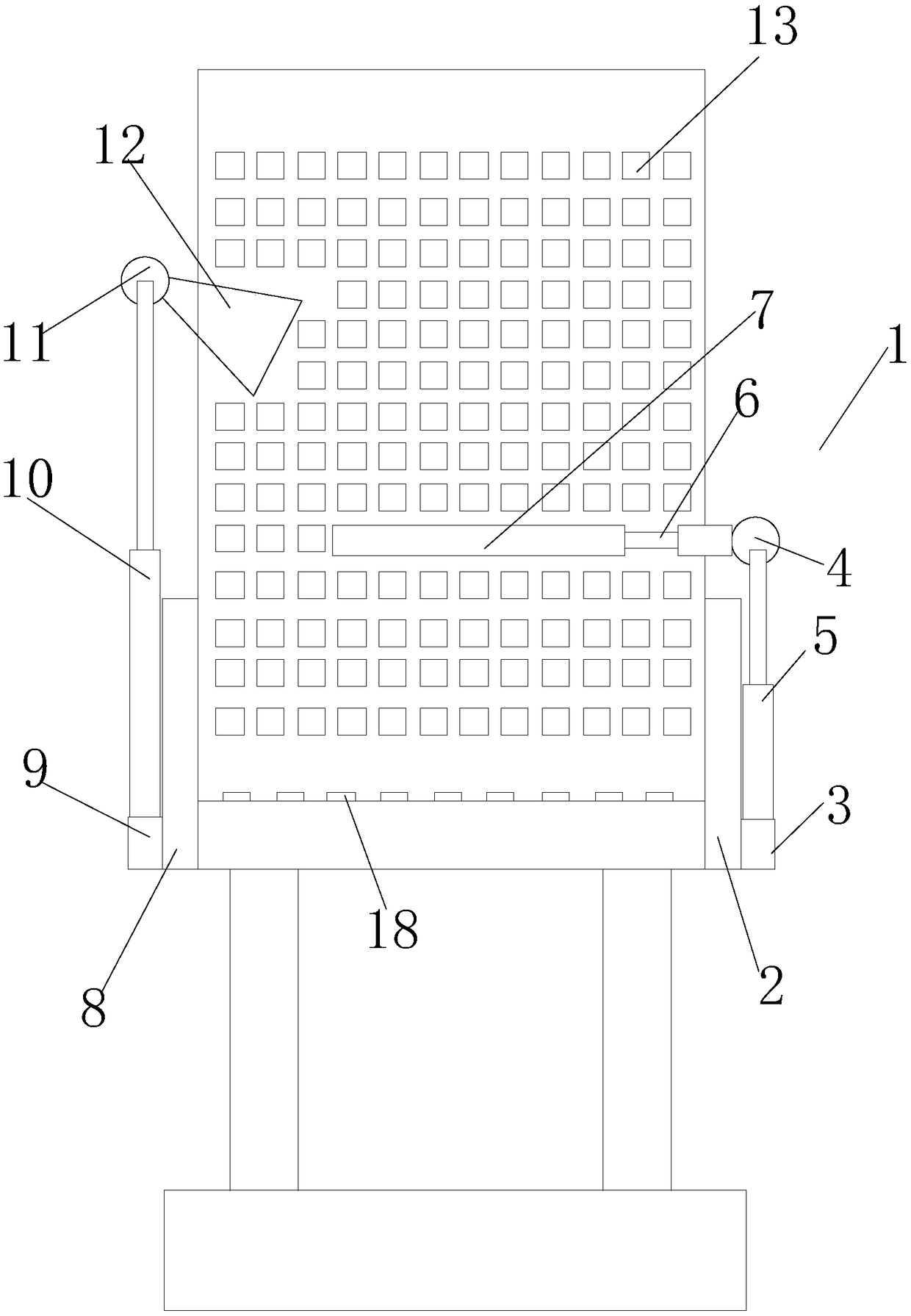 Multifunctional learning chair