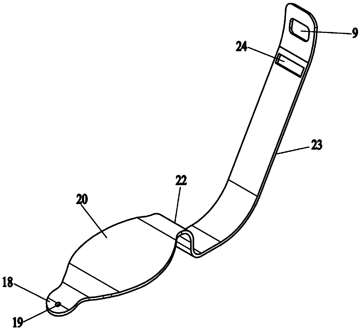 Method, device and system for assisting insertion of laryngeal mask