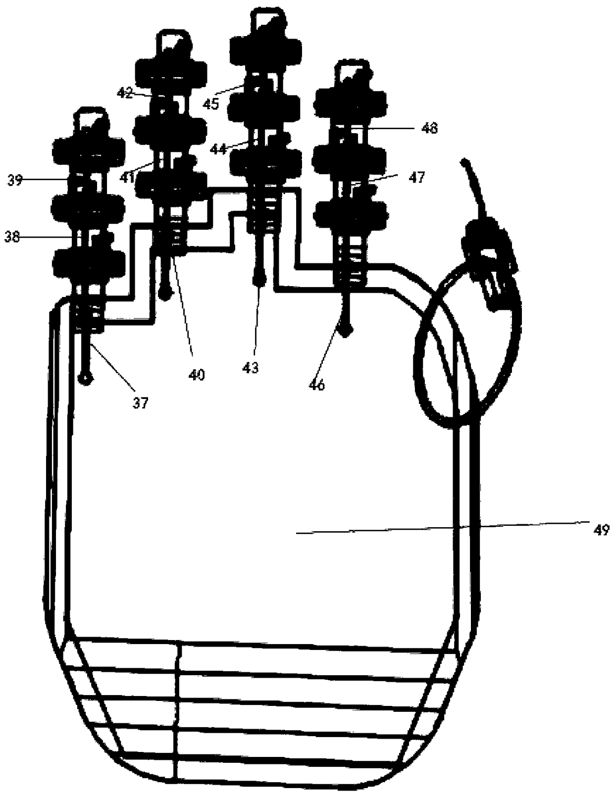 Hand function comprehensive rehabilitation train platform