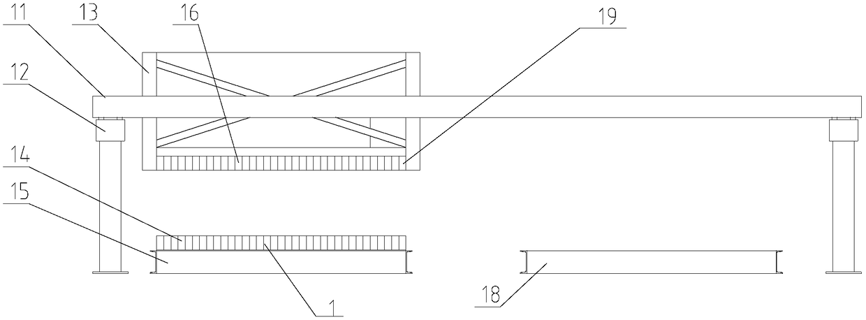 Rapid die distribution device