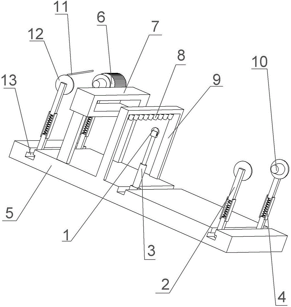 Paper winding device