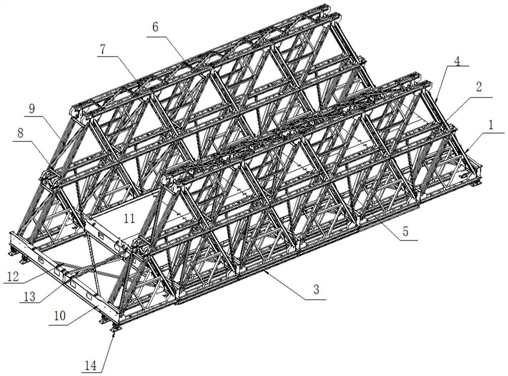 Assembly type combined steel bridge