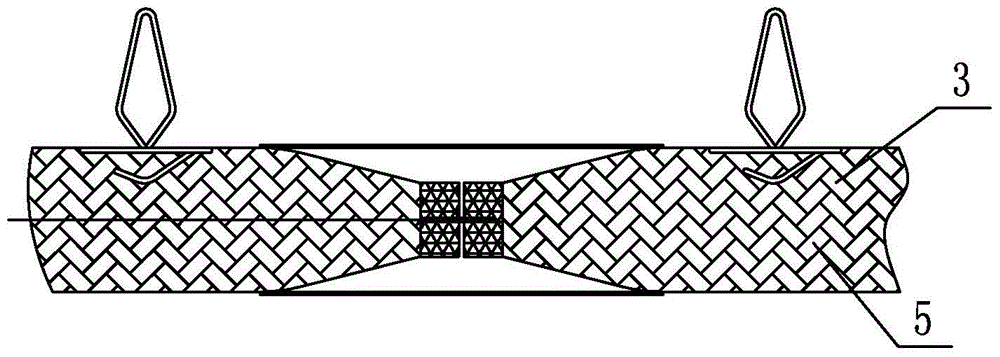 End-to-end gasket and method for producing the same