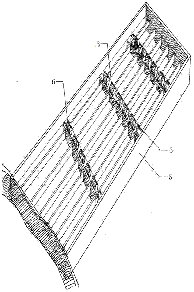 Guitar chord fingering device and guitar provided with same
