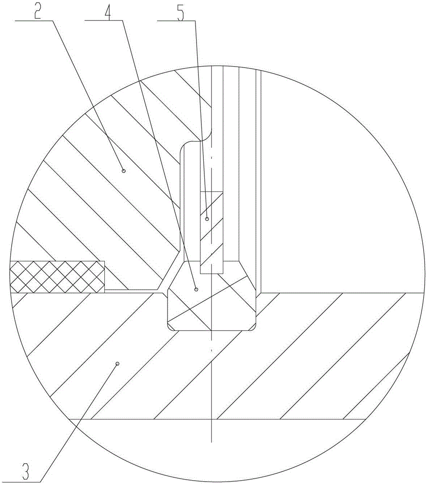 A two-way double-acting oil cylinder