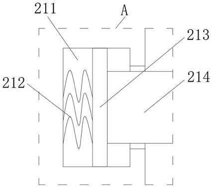 Blast hole backfilling device convenient to move for engineering blasting