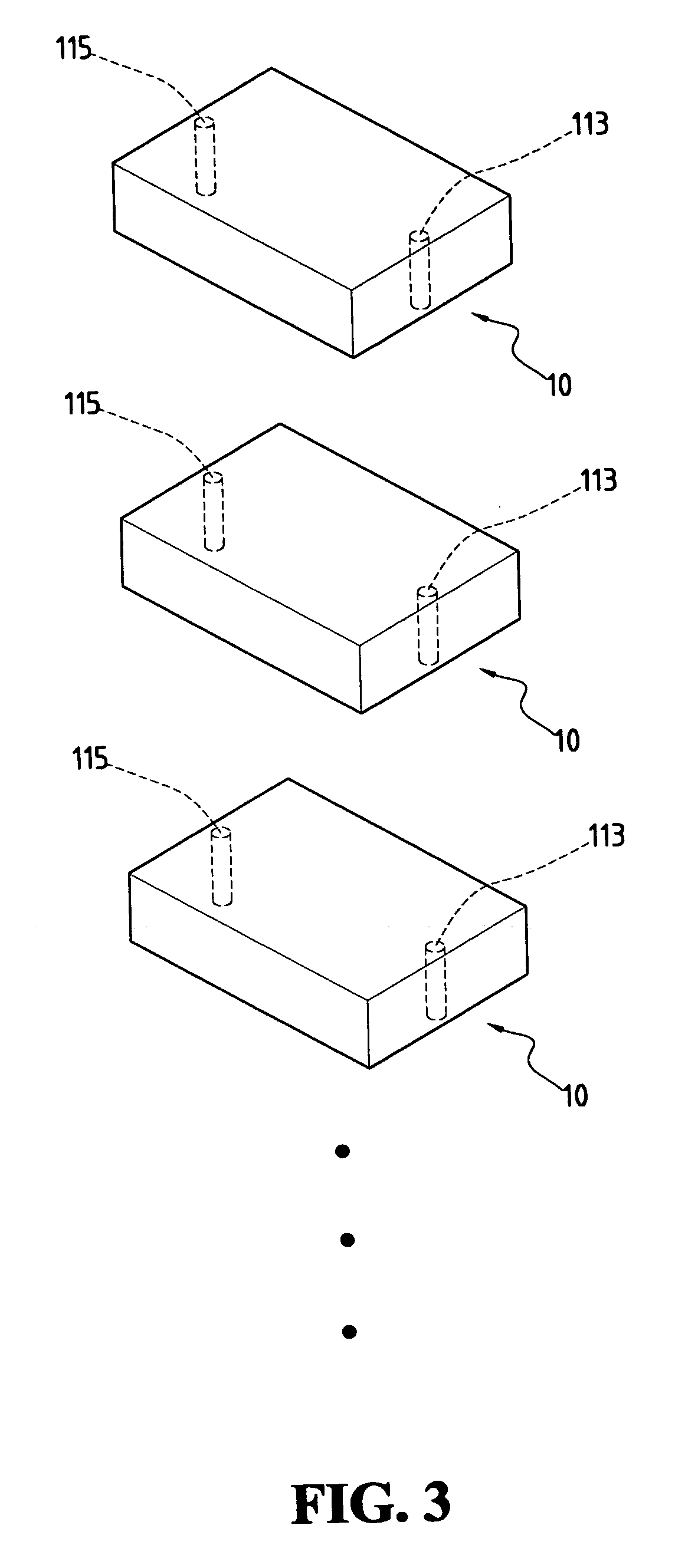 Secondary battery, and secondary battery matrix and multi-lamination secondary battery matrix having the same