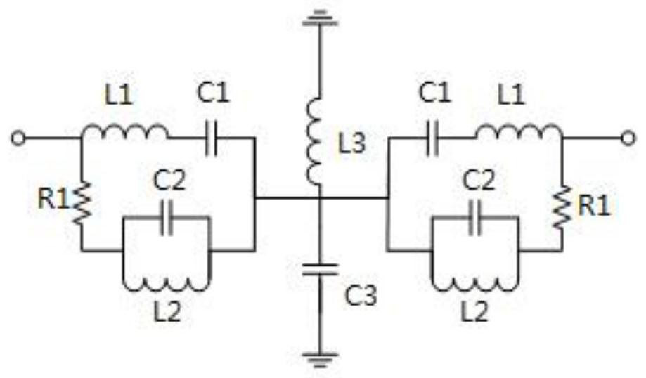 IPD absorption band-pass filter