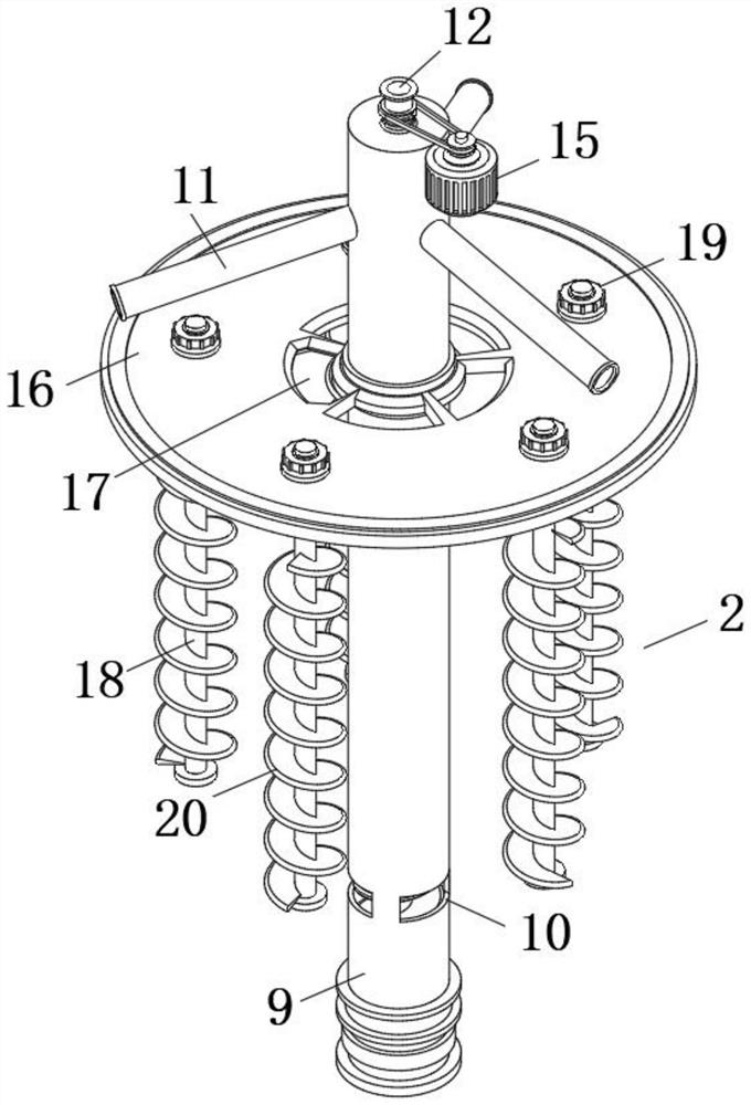 Cereal-storing integrated device based on drying equipment