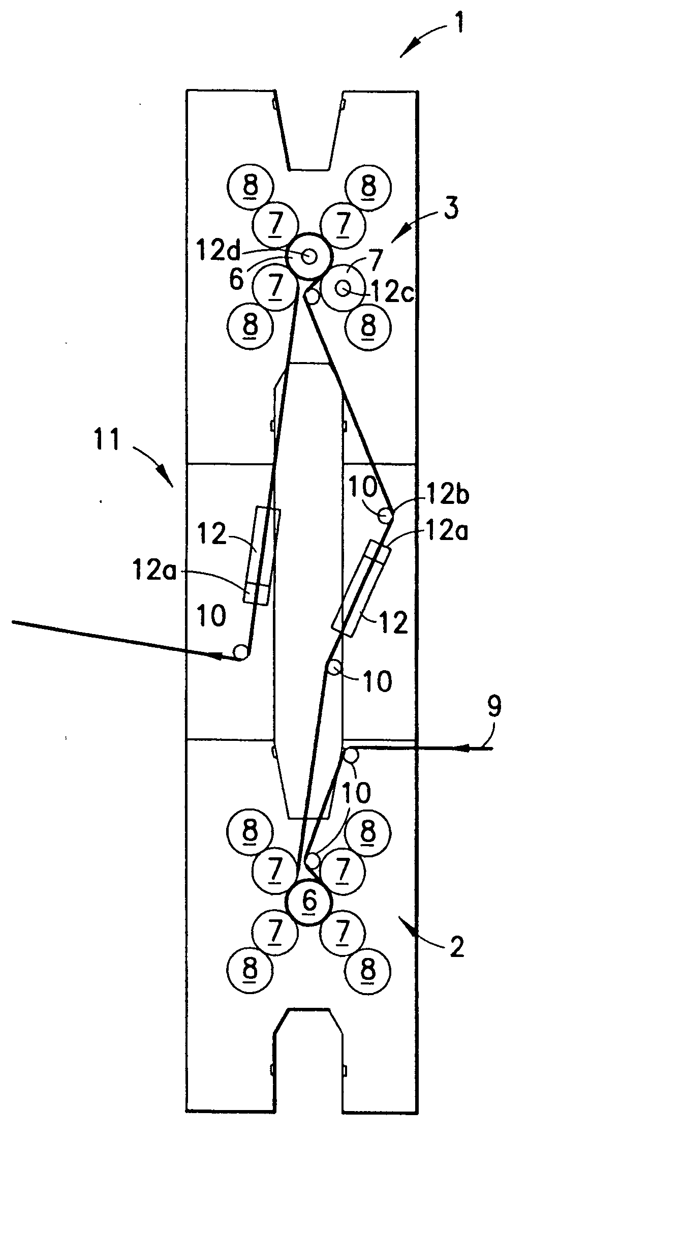 Web-fed rotary press and method for operating it